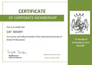 ISAP - Certificate of Corporate Membership